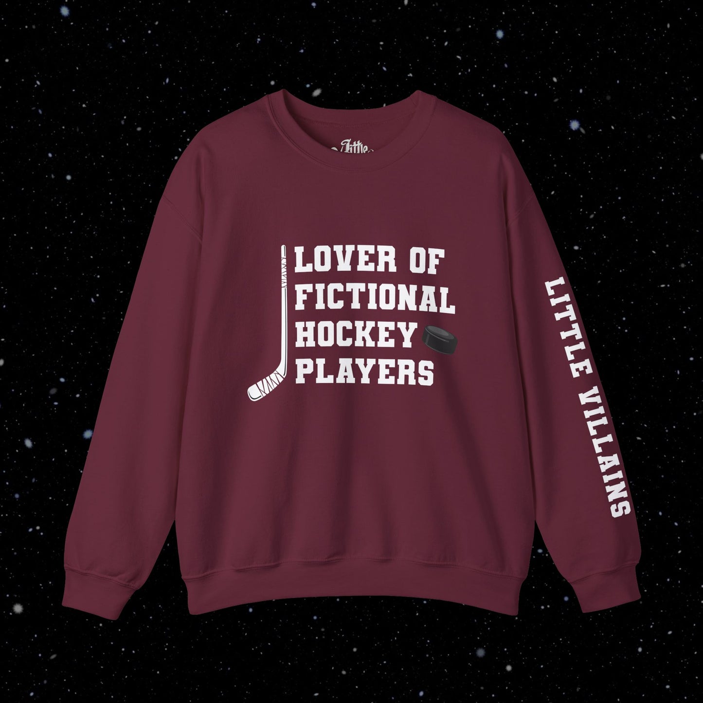 Lover of Fictional Hockey Players Sweater