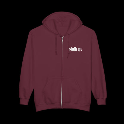 stalk me mask Unisex Full Zip Hoodie