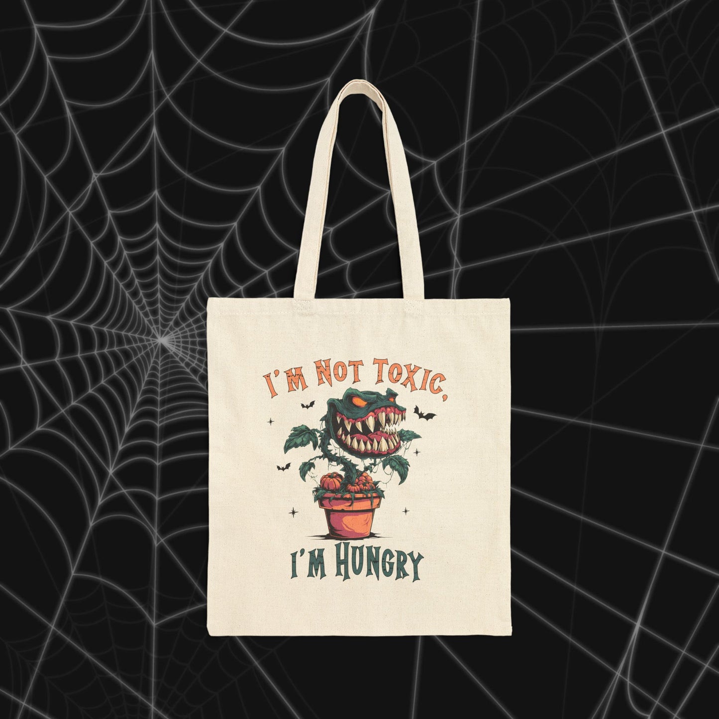 I'm Not Toxic Canvas Tote