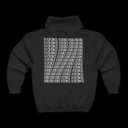 BOOKSBOOKSBOOKS Full Zip Hoodie