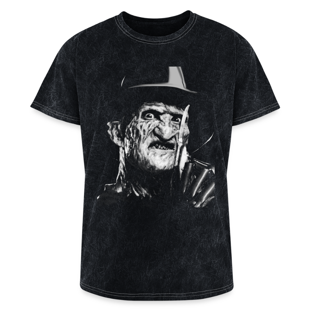 Freddy Krueger (Mineral Wash) Tee - mineral black