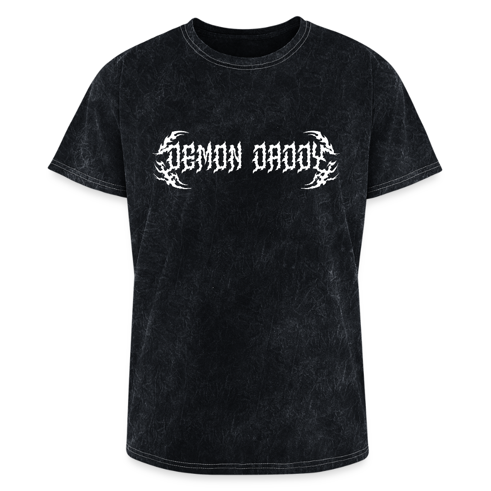 Demon Daddy (Mineral Wash) Tee - mineral black
