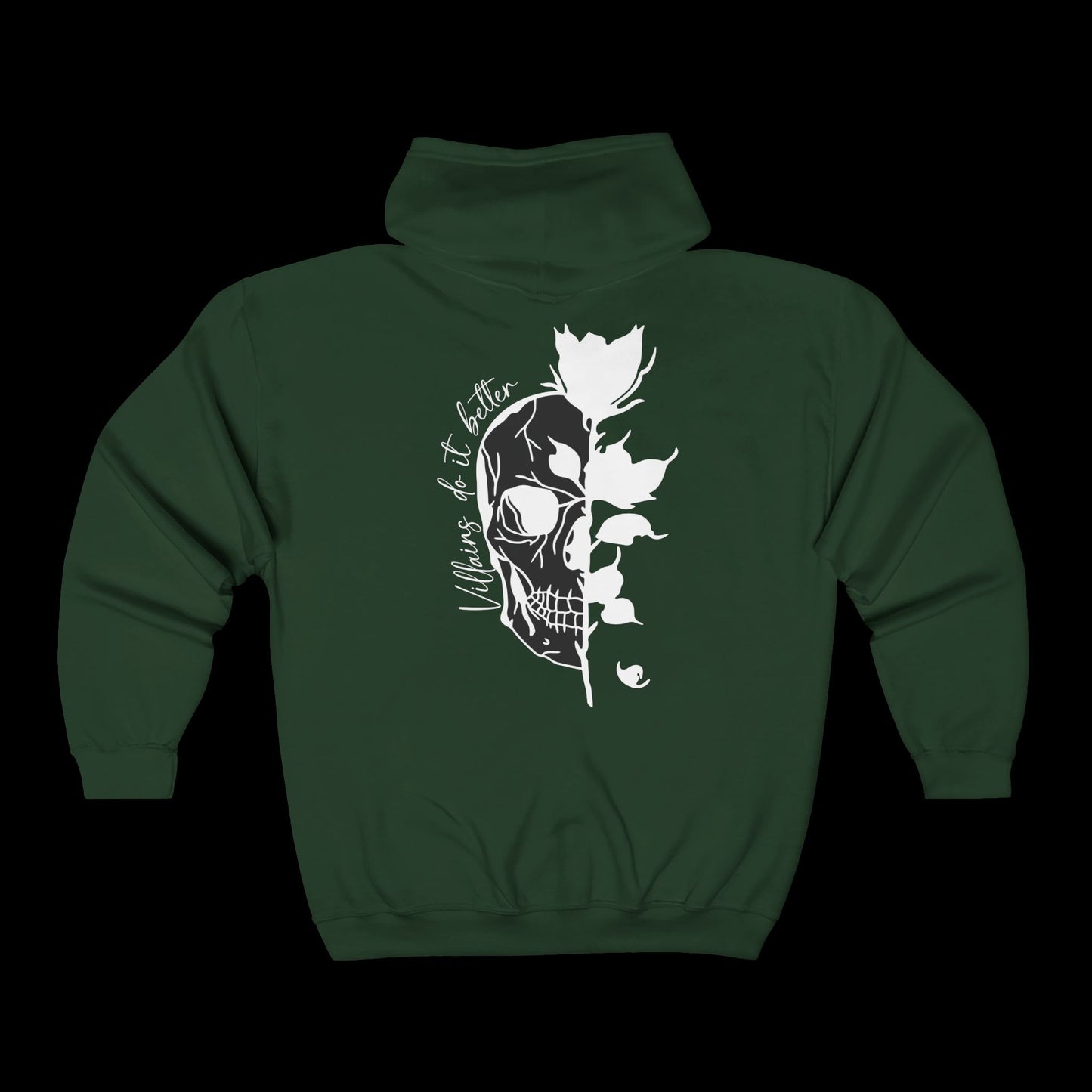 Villains Doit Better Unisex Full Zip Hoodie