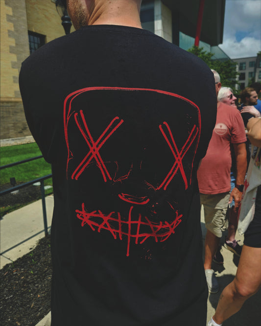 Book Boyfriend Material - Red Mask - Unisex Tee