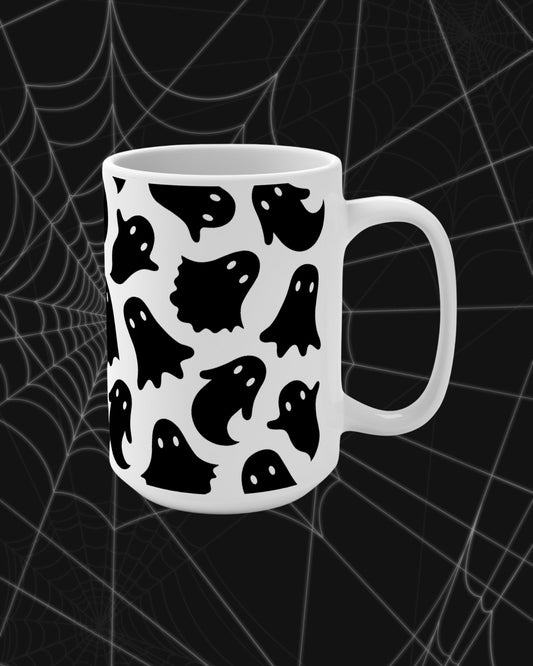 Ghosties White Mug (15oz)
