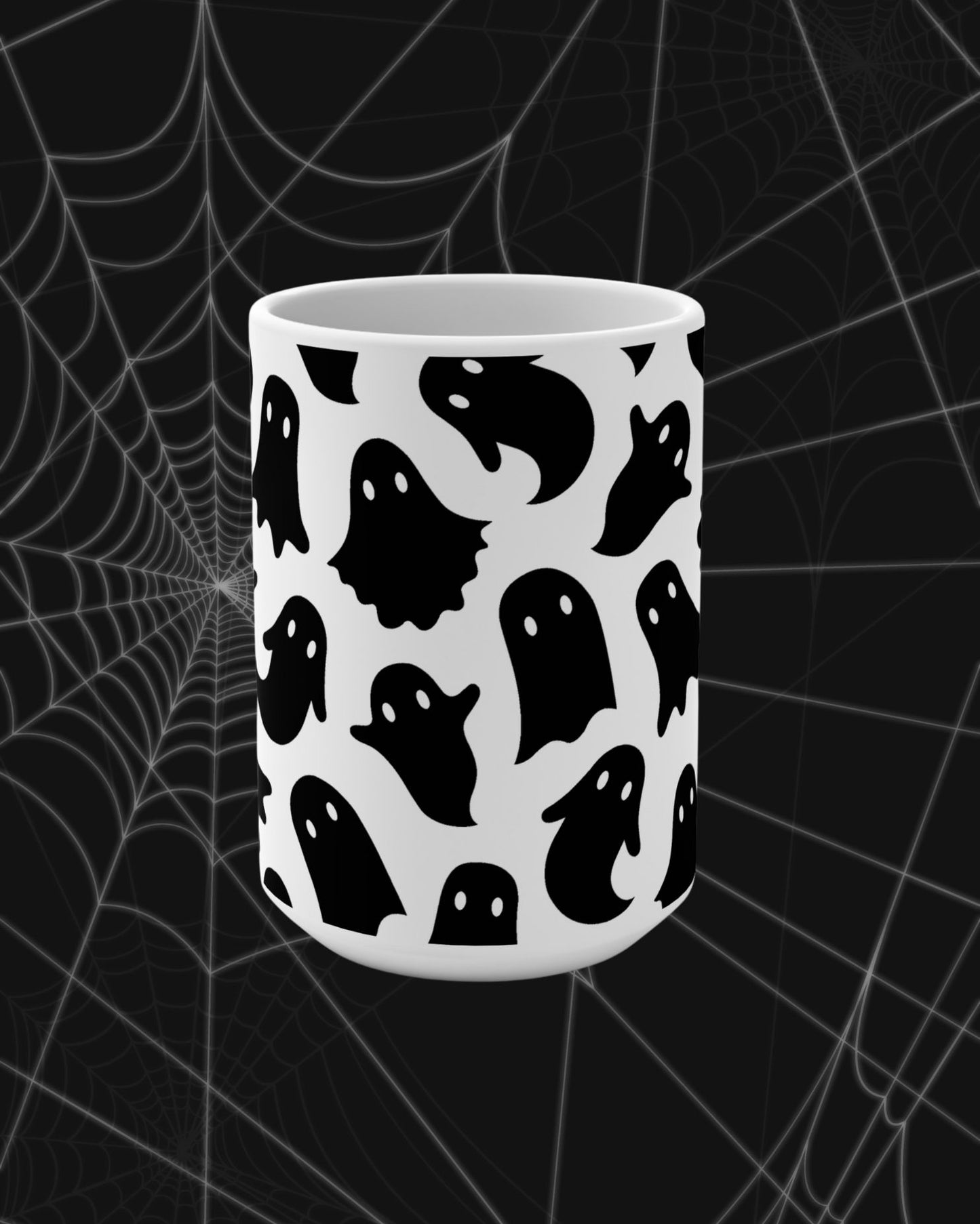 Ghosties White Mug (15oz)