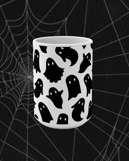 Ghosties White Mug (15oz)