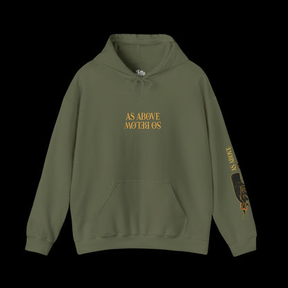 As Above, So Below (sleeve design) Hoodie