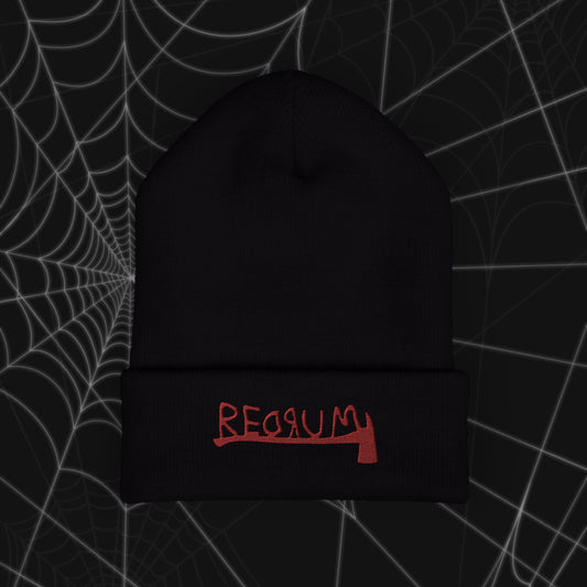 REDRUM Beanie (Embroidery)