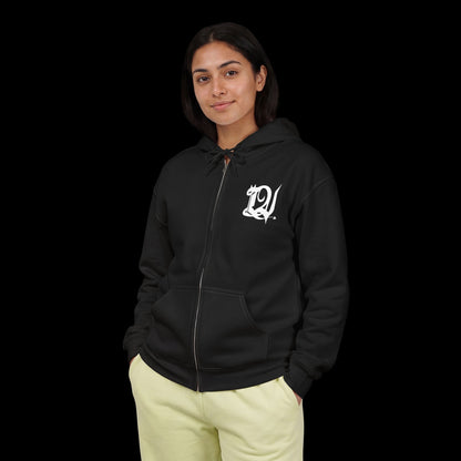 Snake On Your Lips Unisex Full Zip Hoodie