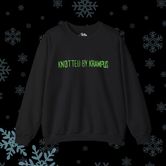 Knotted by Krampus Crewneck Sweatshirt
