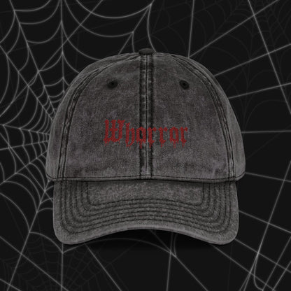 Whorror Vintage Cap (Embroidery)