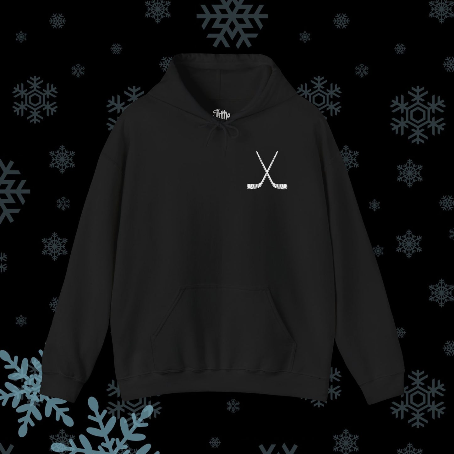 Little Villains Athletics 69 (white sticks) Unisex Hoodie