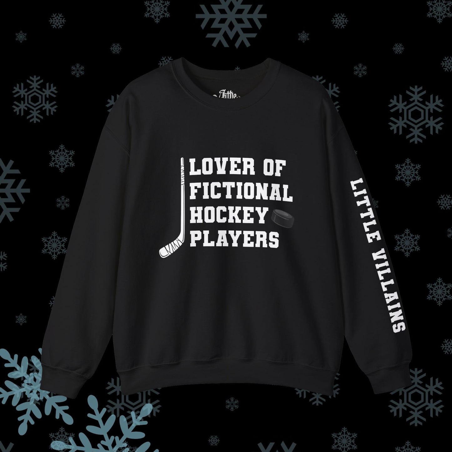 Lover of Fictional Hockey Players Sweater