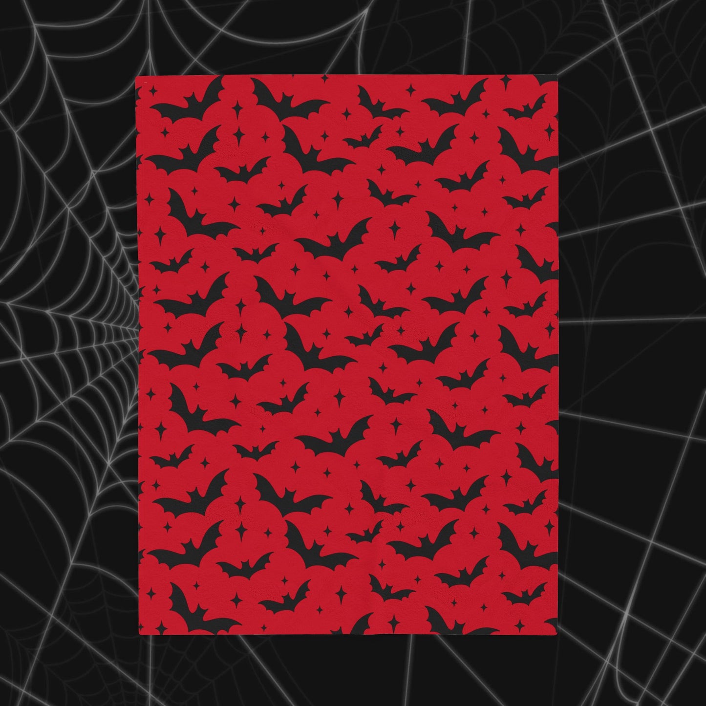 BATS Velveteen Plush Blanket