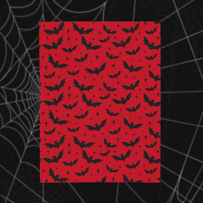 BATS Velveteen Plush Blanket