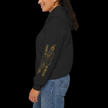As Above, So Below (sleeve design) Hoodie