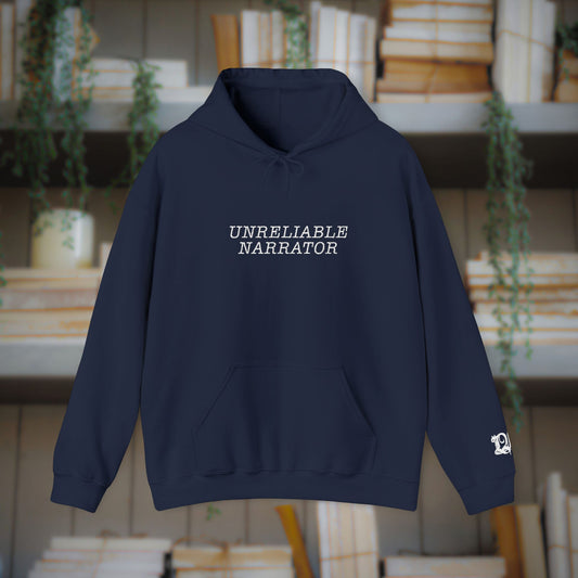 Unreliable Narrator Embroidered Hoodie