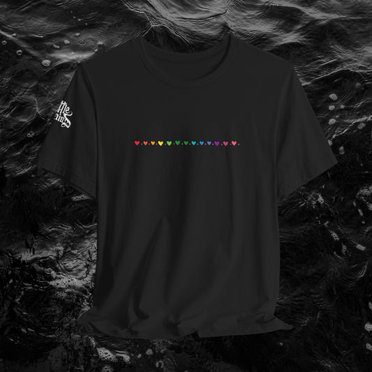 Rainbow Heart Unisex Tee