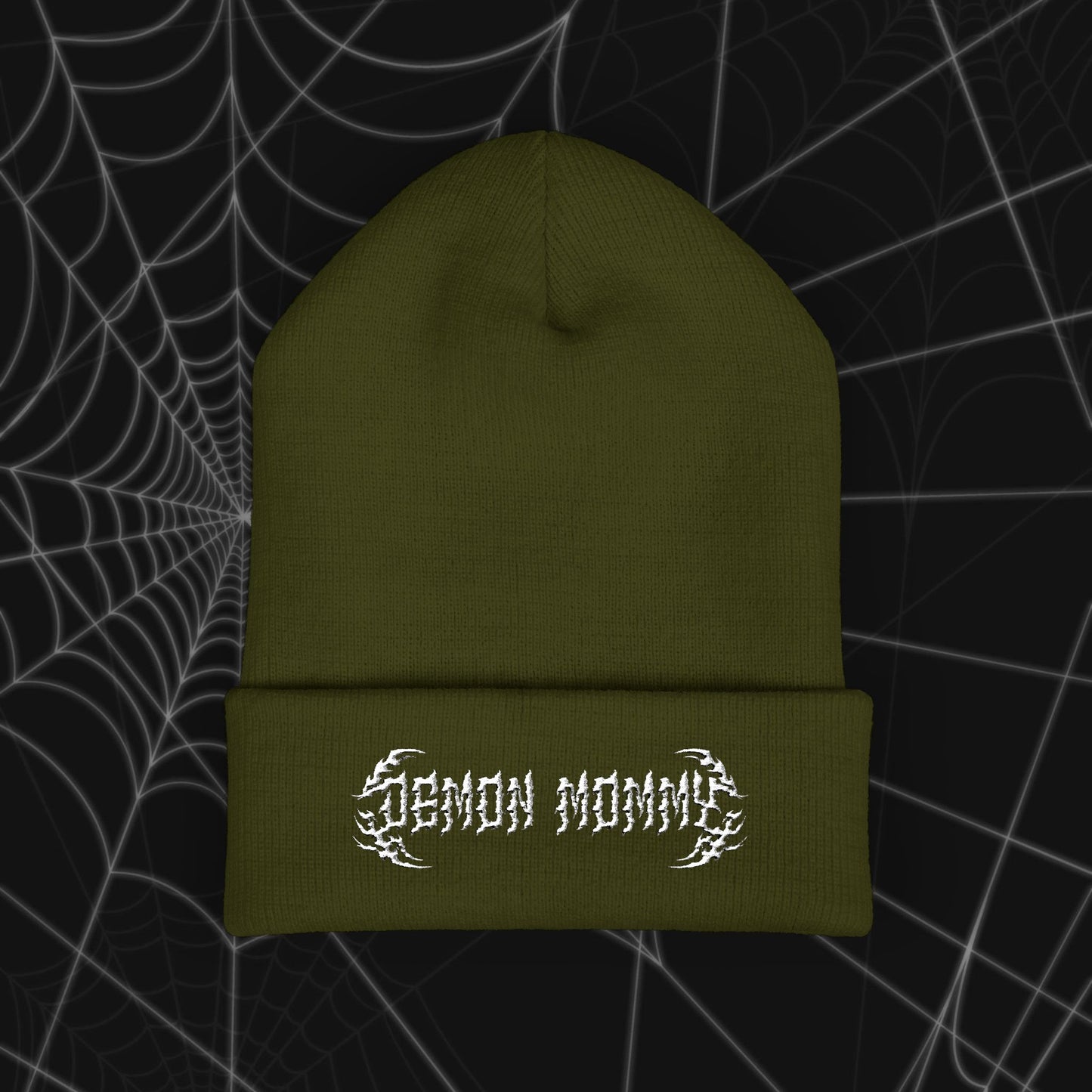 Demon Mommy Beanie (Embroidery)