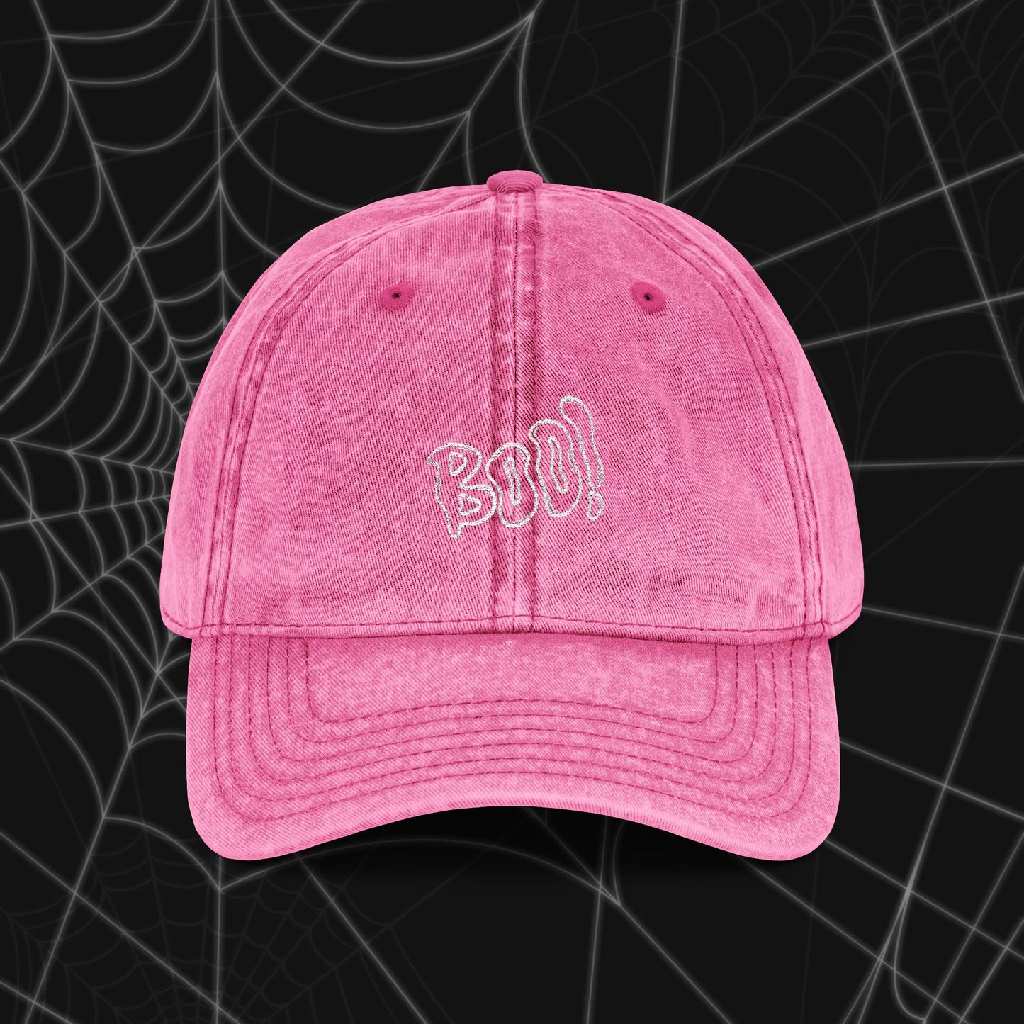 BOO! Vintage Cap (Embroidery)