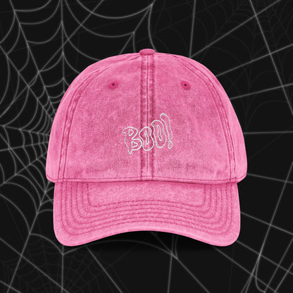BOO! Vintage Cap (Embroidery)