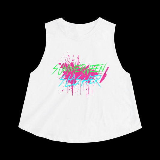 Summerween Slasher Cropped Tank