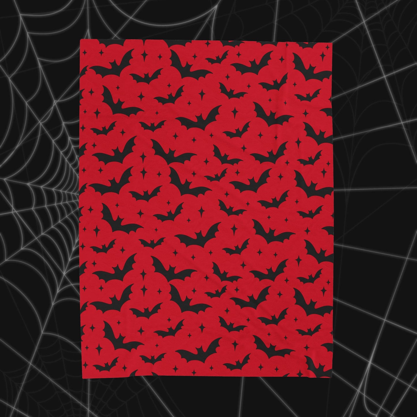BATS Velveteen Plush Blanket
