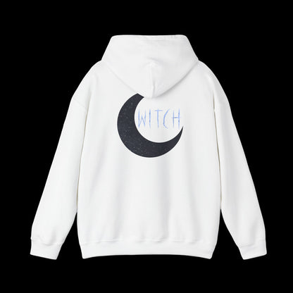 Witch (galaxy moon - navy) Hoodie