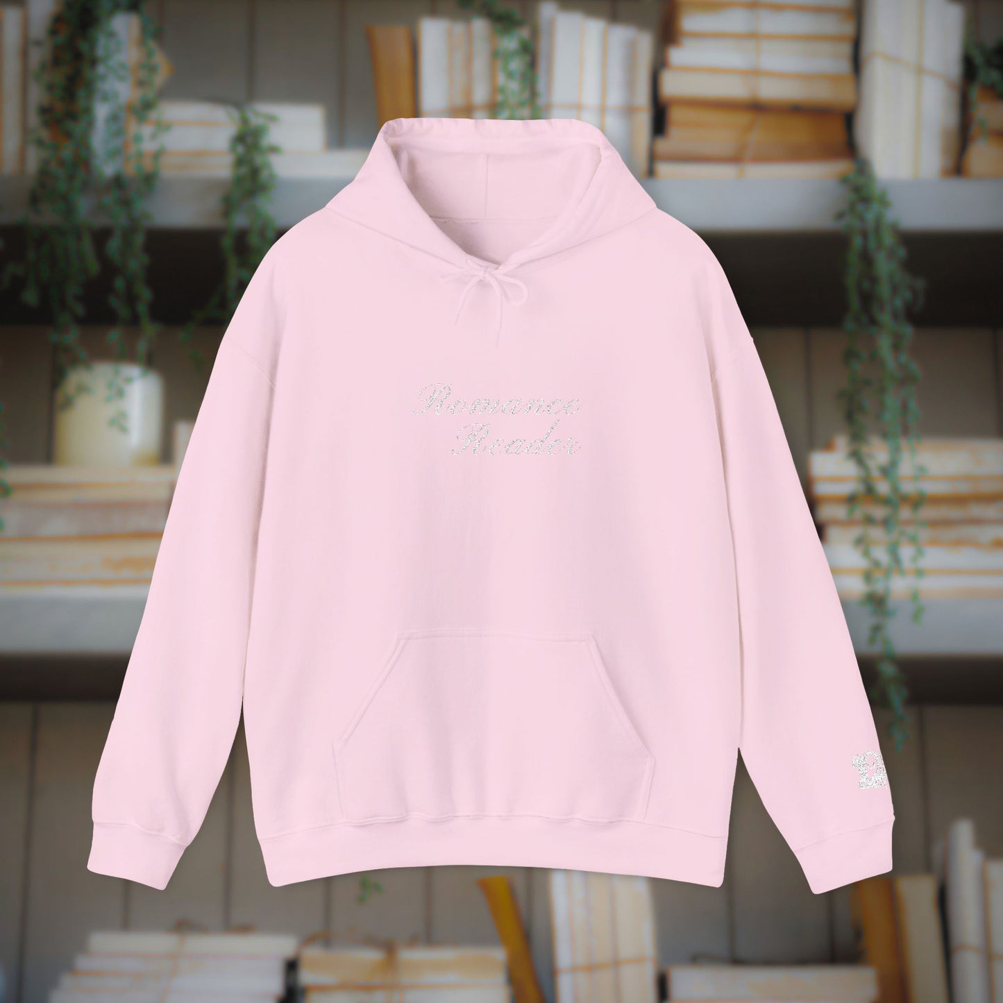 Romance Reader Embroidered Hoodie