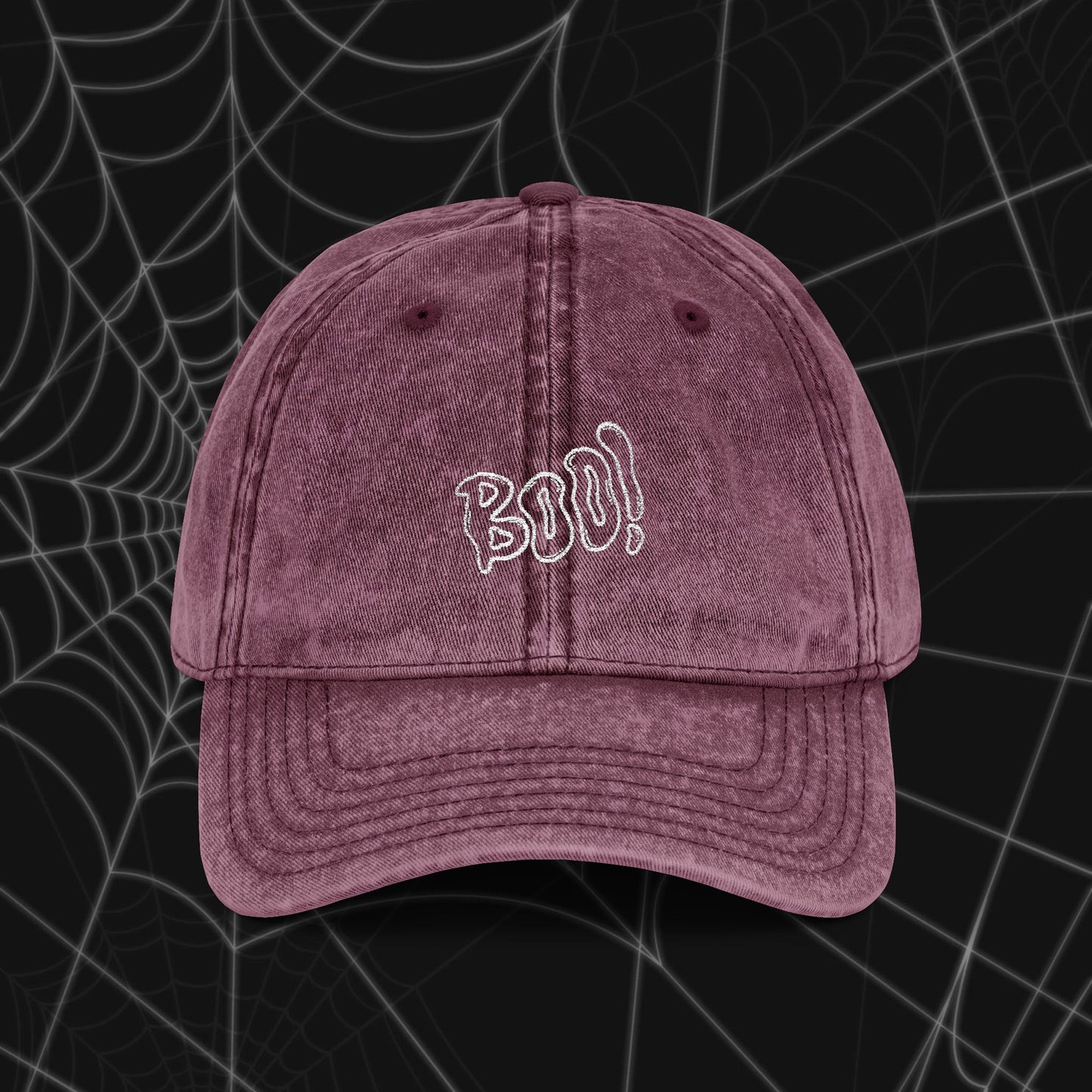 BOO! Vintage Cap (Embroidery)