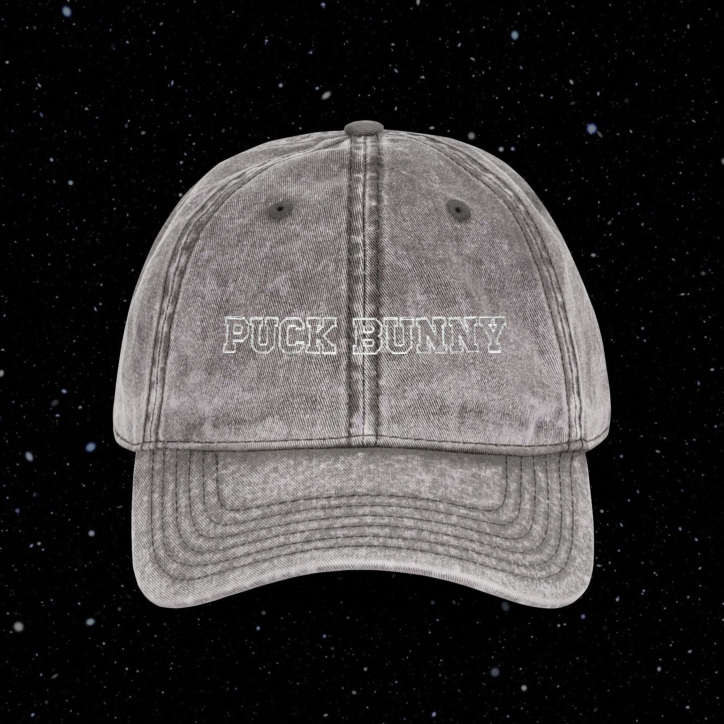 PUCK BUNNY Vintage Cap (Embroidery)