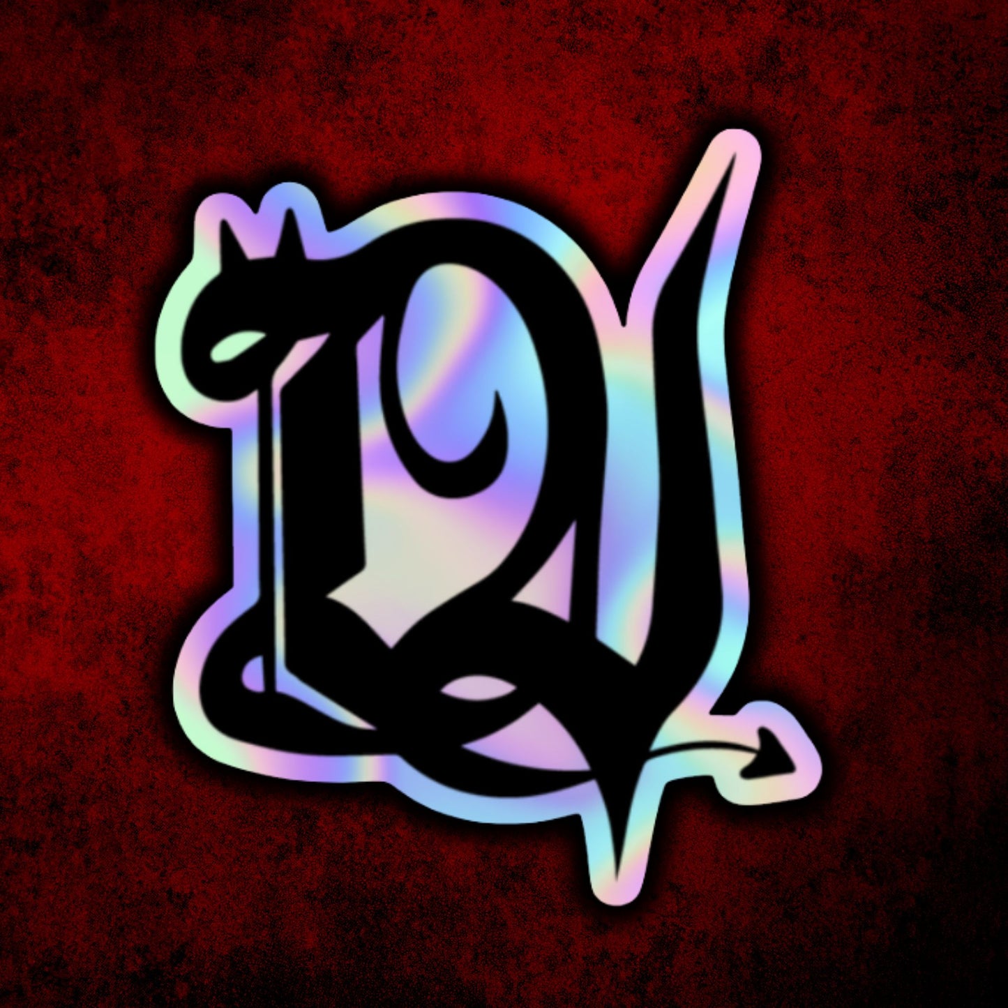 Holographic LV Die-Cut Sticker