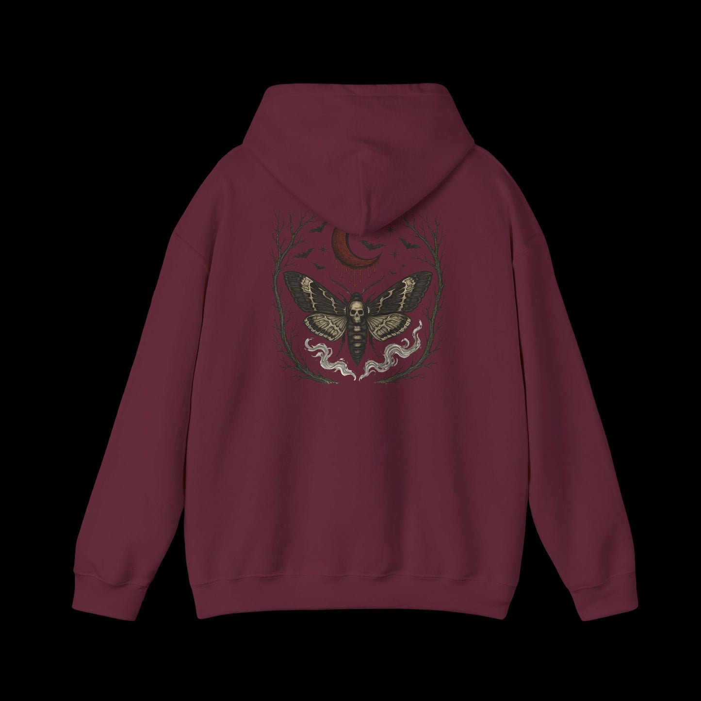 Blood Moon Moth Hoodie