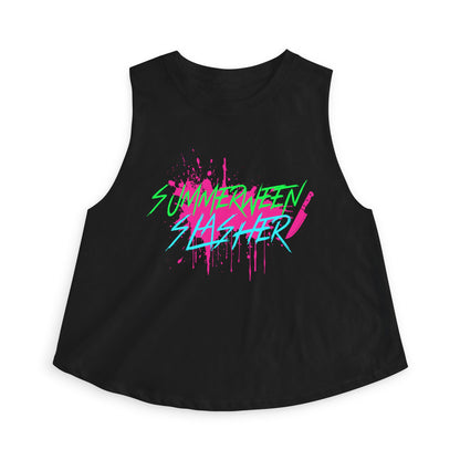 Summerween Slasher Cropped Tank