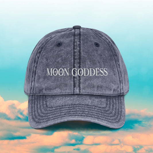 Moon Goddess Vintage Cap