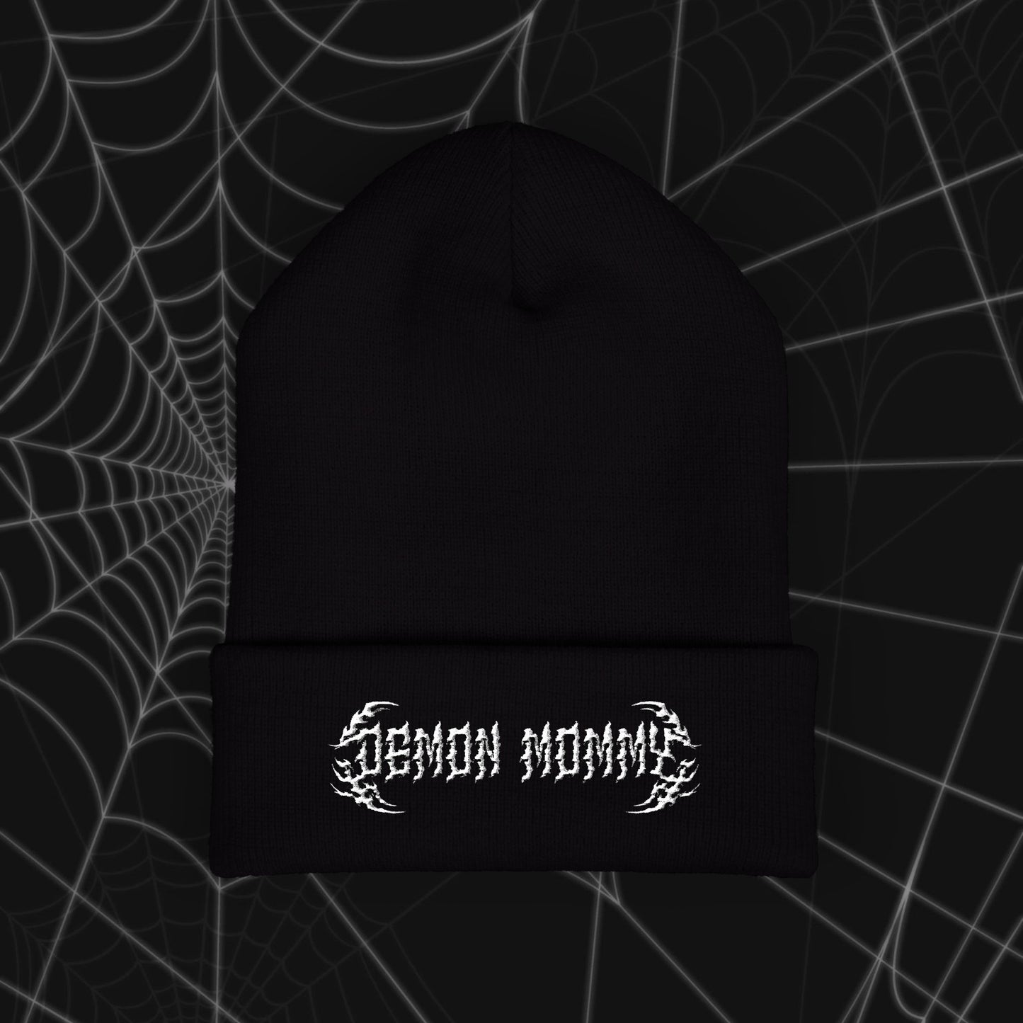 Demon Mommy Beanie (Embroidery)