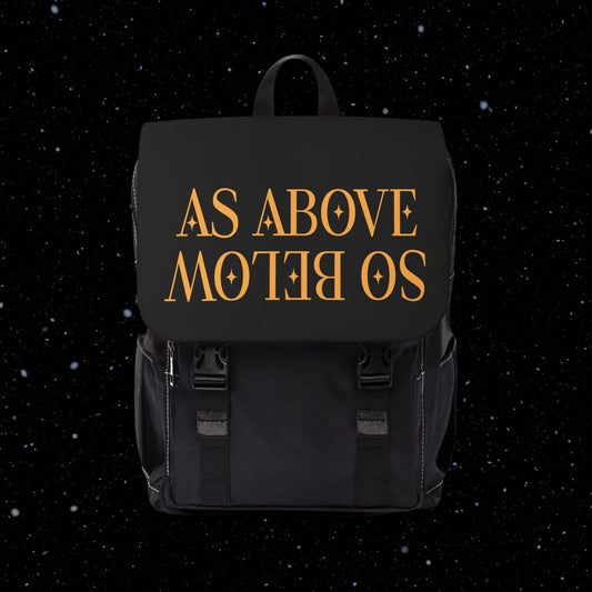 As Above, So Below (simple)  Festival Backpack