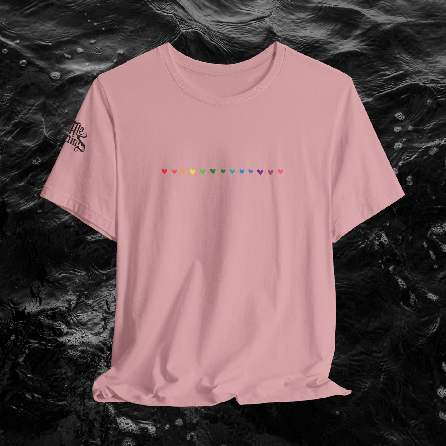 Rainbow Heart Unisex Tee