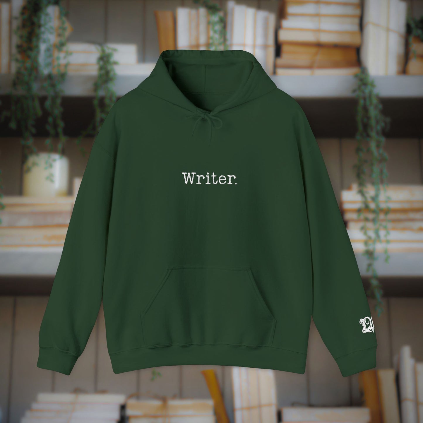 Writer Embroidered Hoodie