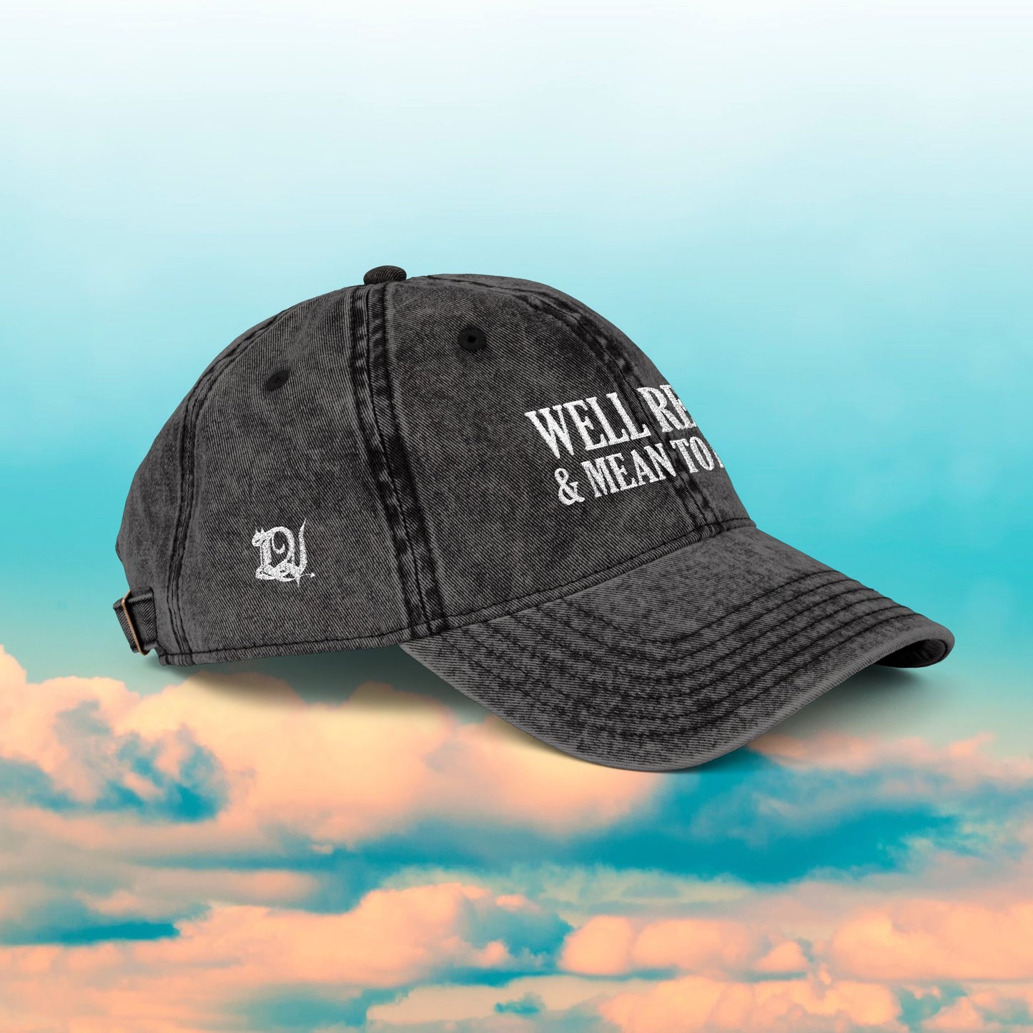 Mean To Men Vintage Cap