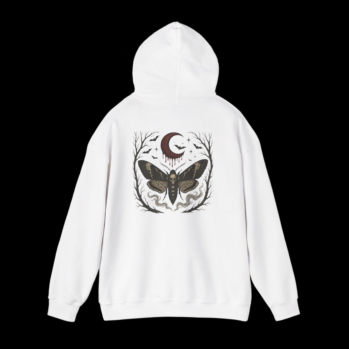 Blood Moon Moth Hoodie
