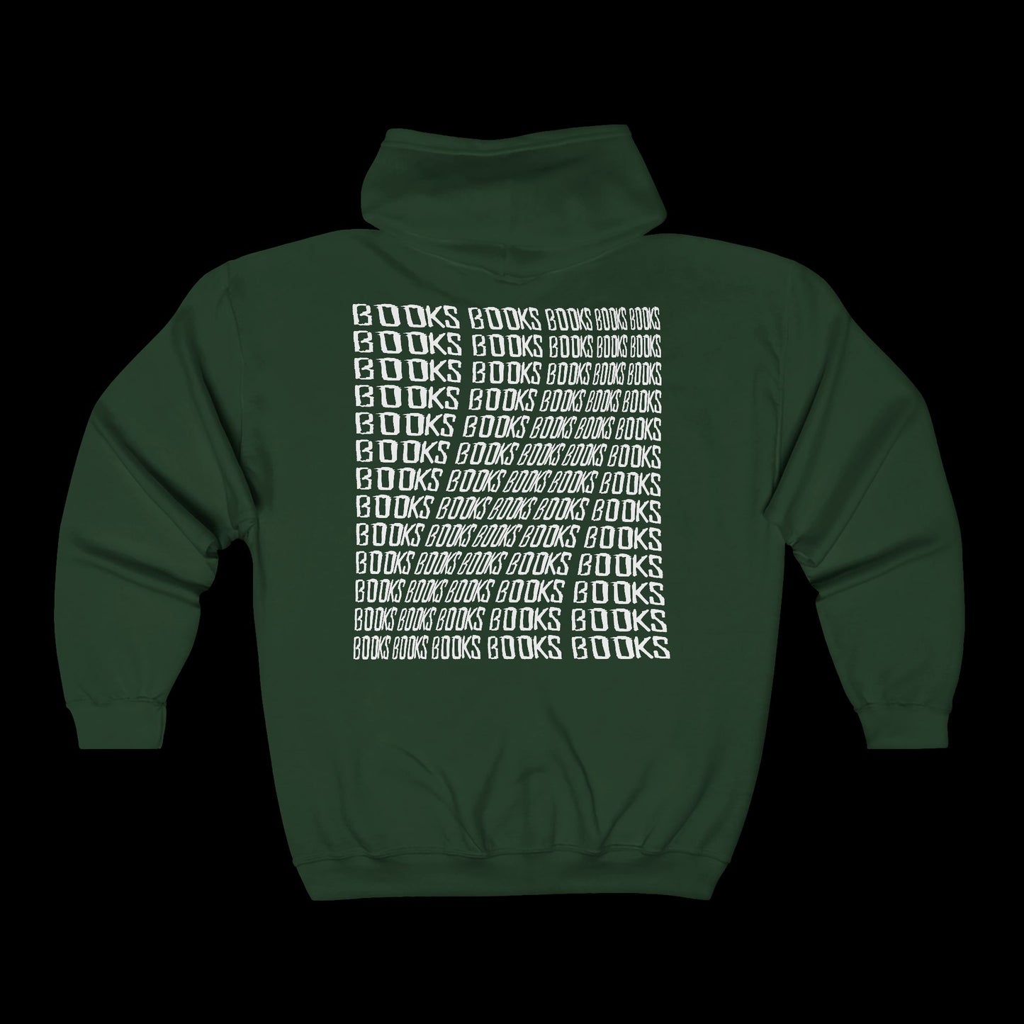 BOOKSBOOKSBOOKS Full Zip Hoodie