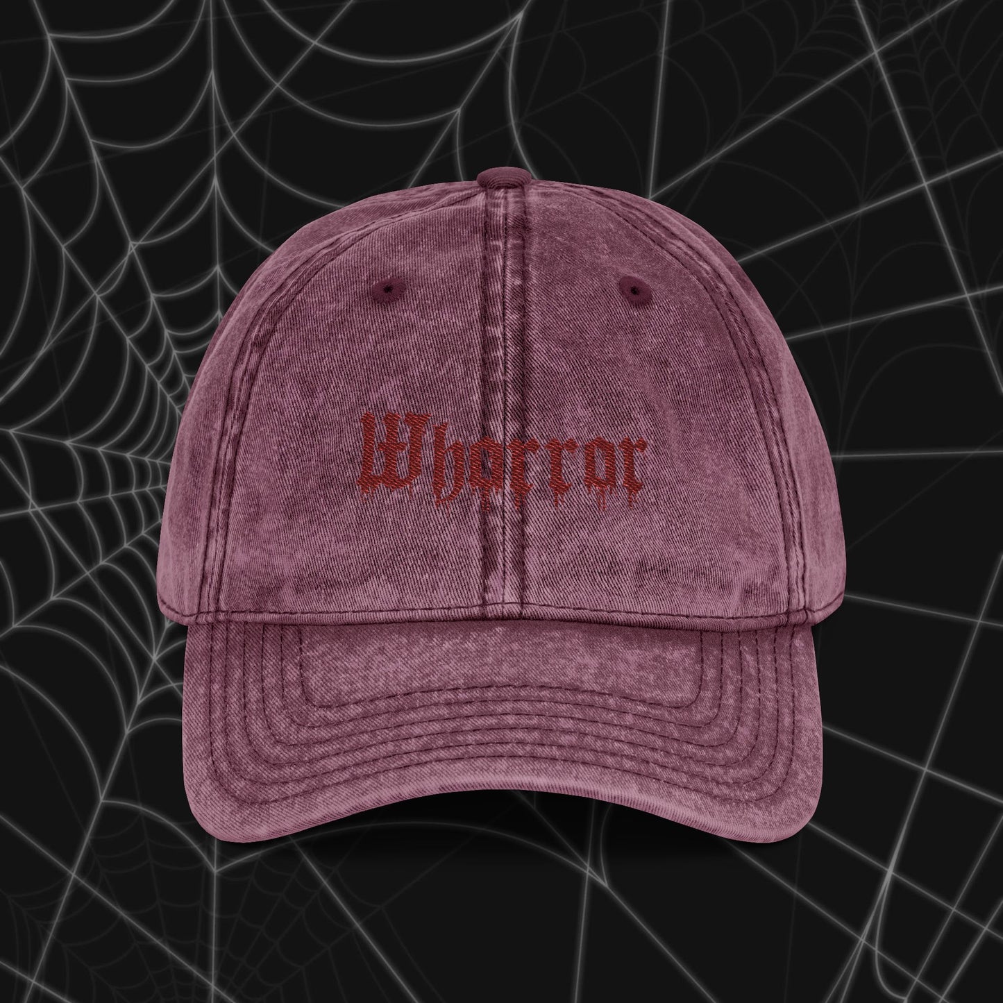 Whorror Vintage Cap (Embroidery)