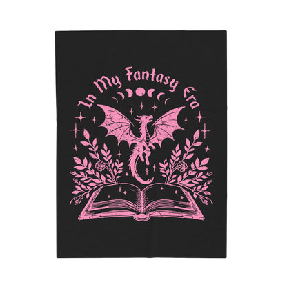 In My Fantasy Era (Pink)  - Plush Velveteen Blanket