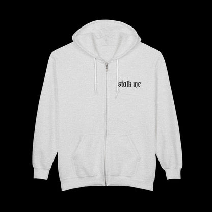 stalk me mask Unisex Full Zip Hoodie