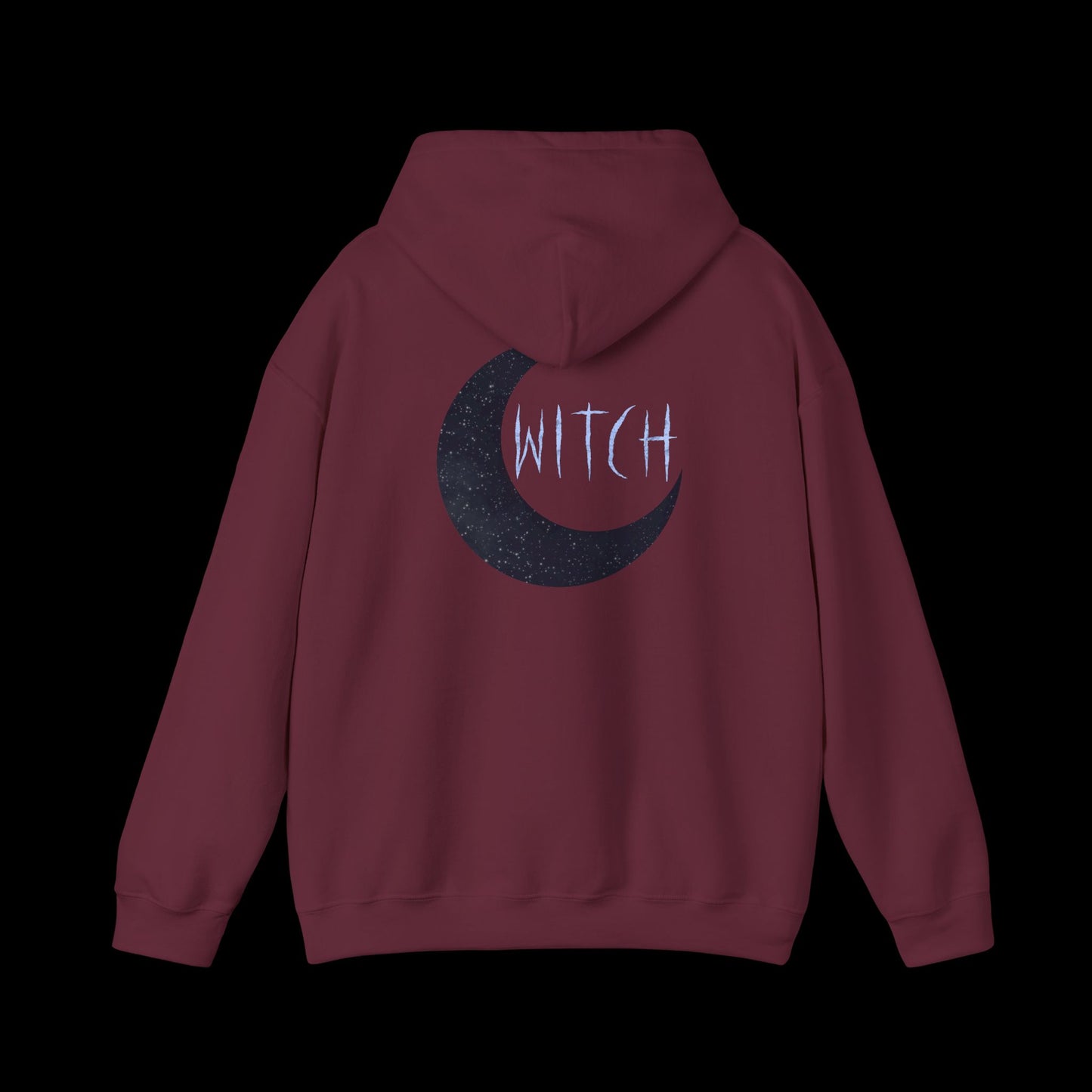 Witch (galaxy moon - navy) Hoodie