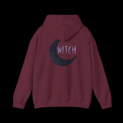 Witch (galaxy moon - navy) Hoodie
