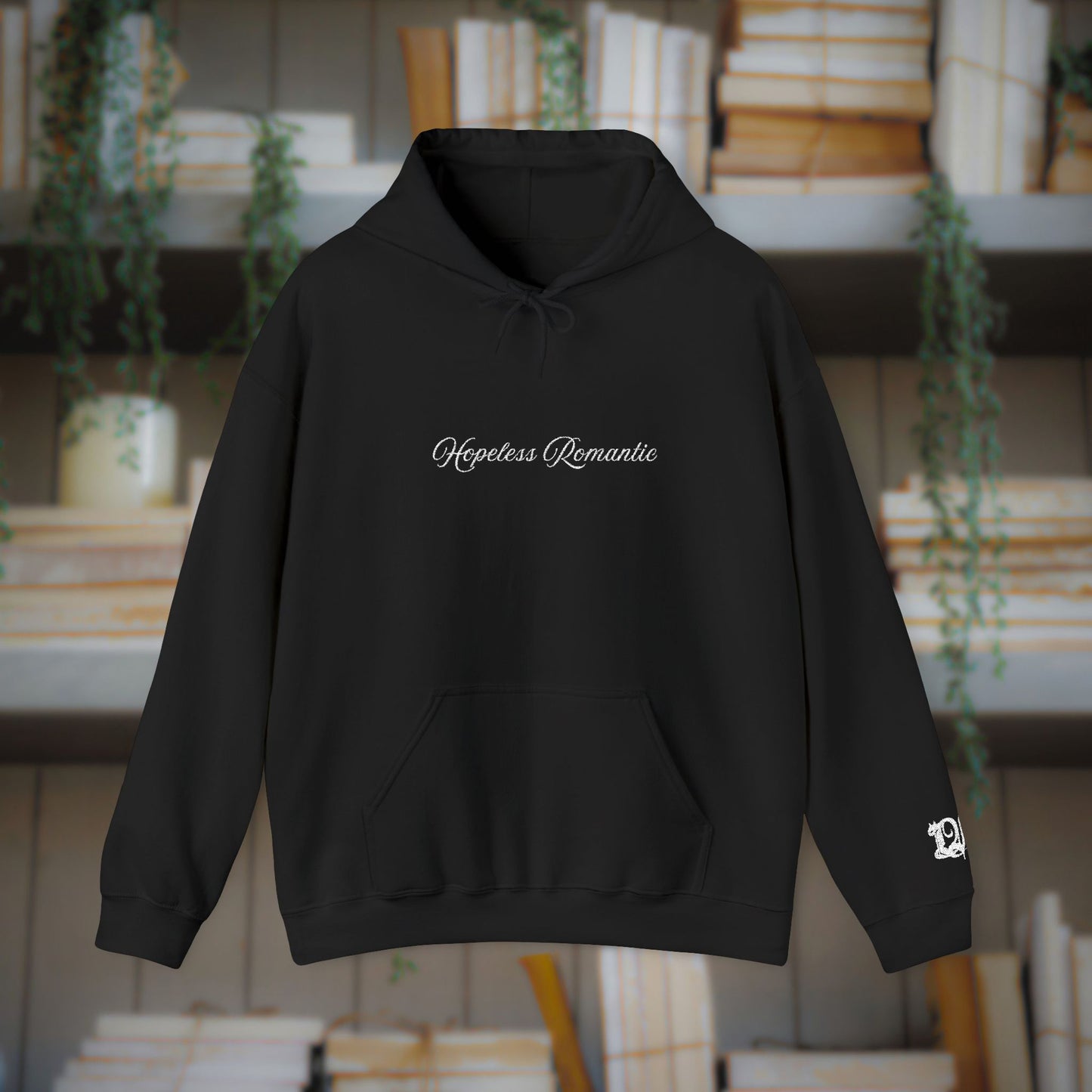 Hopeless Romantic Embroidered Hoodie