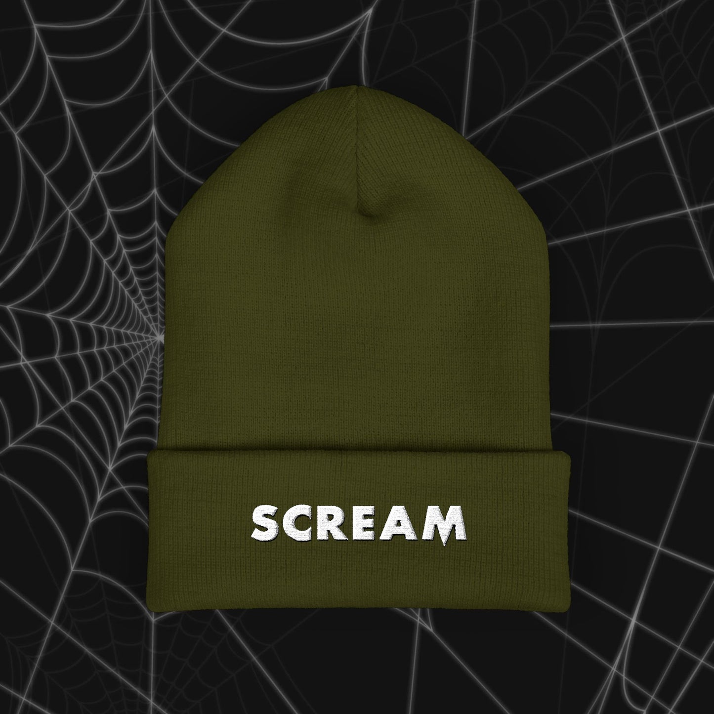 SCREAM Beanie (Embroidery)